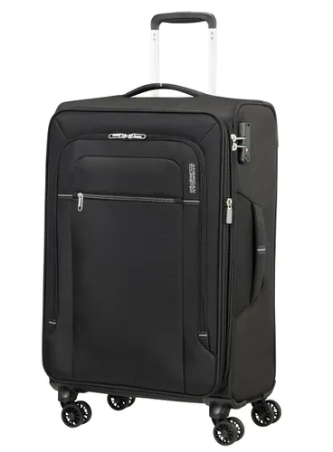 Walizka średnia American Tourister Crosstrack - black/grey