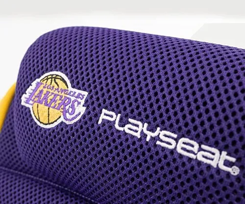 Fotel Playseat® Champ NBA-LA Lakers Gamingowy do 122kg Tkanina Żółto-niebieski