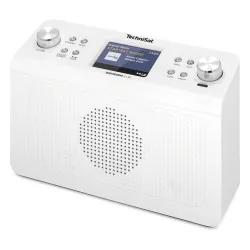 Radioodbiornik TechniSat DigitRadio 21 IR Radio FM DAB+ Internetowe Bluetooth Biały