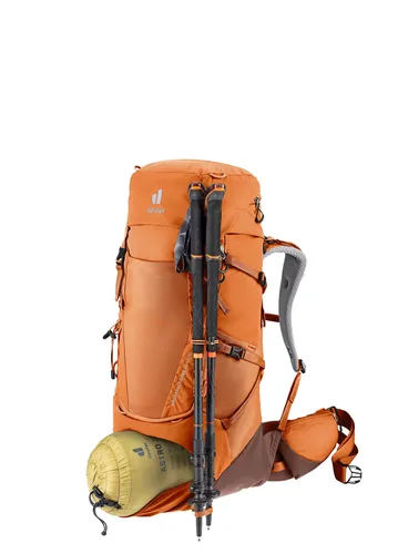 Plecak trekkingowy damski Deuter Aircontact Core 35+10 SL - chestnut/umbra