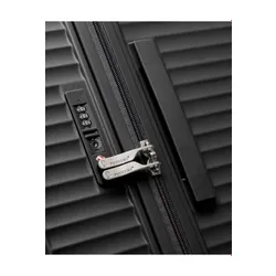 Walizka duża Puccini Monte Carlo - czarny