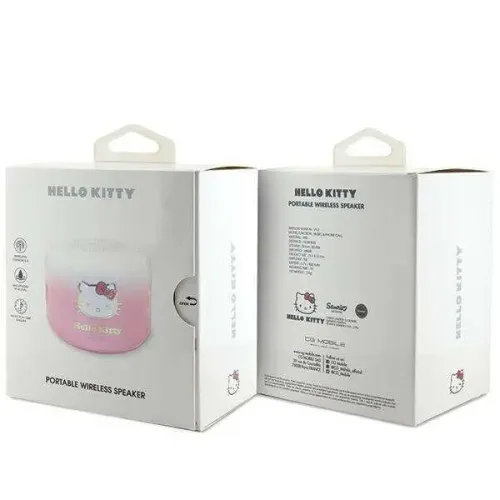 Głośnik Bluetooth Hello Kitty HKWSBT6GKEP 3W Różowy