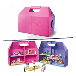 LEGO FRIENDS 42697 Kreatywna walizka z domkiem dla lalek, zestaw klocków 6+