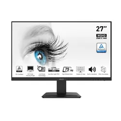 Monitor MSI PRO MP273QV 27" 2K VA 75Hz 1ms