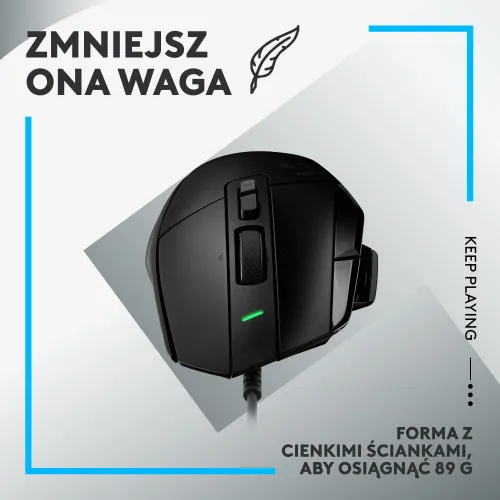 Myszka gamingowa Logitech G502 X Czarny