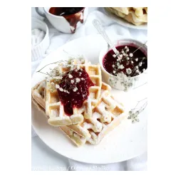 Gofrownica Dezal 301.7.1 N 1300W Czarny