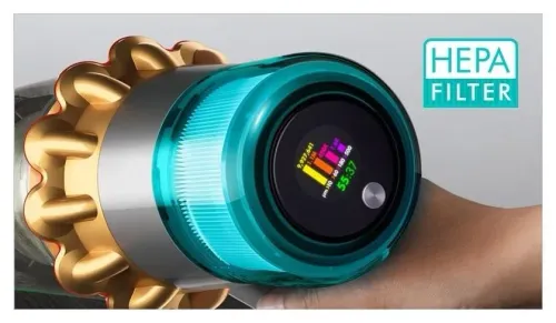 Odkurzacz bezprzewodowy Dyson V15 Detect Absolute (Złoto)