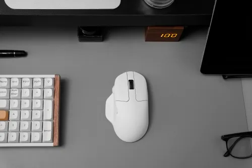 Myszka gamingowa Keychron M7-A24 8K Biały