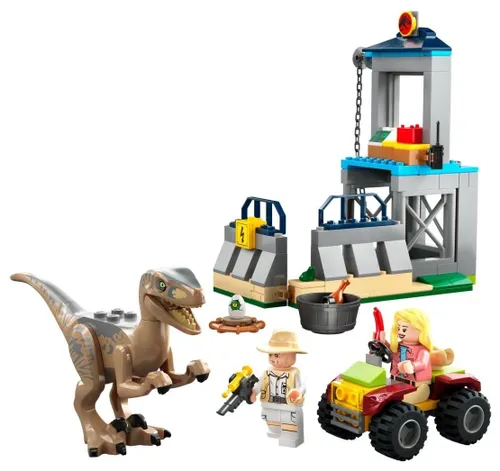 Конструктор LEGO Jurassic World 76957 побег велоцираптора