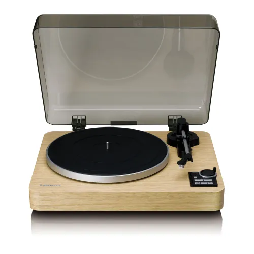 Gramofon Lenco LBTA-166SI Automatyczny Napęd paskowy Przedwzmacniacz Bluetooth Brązowy