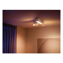 Reflektor Philips Hue White and Color Ambiance Centris 3 Cross Biały