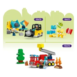 LEGO 10474 DUPLO Kreatywne pojazdy