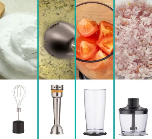 Blender Gorenje HBX1200EB 1200W Rozdrabniacz Końcówka do ubijania