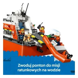 LEGO 60504 City Łódź ratunkowa i helikopter straży przybrzeżnej