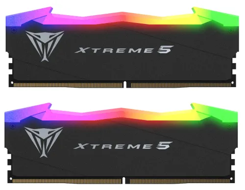 Pamięć RAM Patriot Viper Xtreme 5 RGB DDR5 32GB (2 x 16GB) 7600 CL36 Czarny