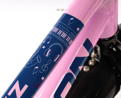 Rower dziecięcy KARBON Jazz 16 cali dla dziewczynki Różowy