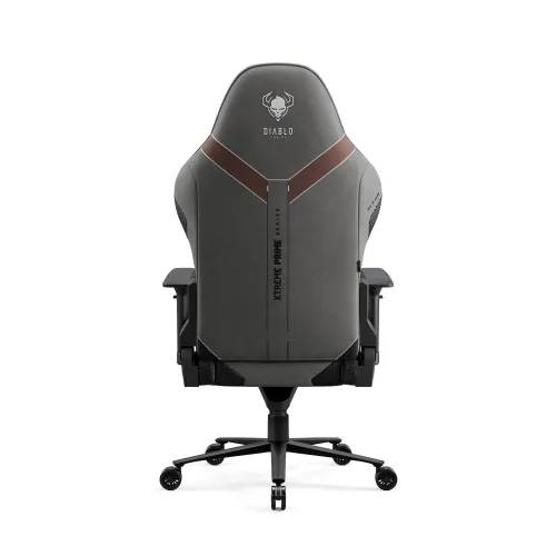 Fotel Diablo Chairs X.One Prime Normal Size Stone Gray Gamingowy Do 140kg Tkanina Ciemnoszary