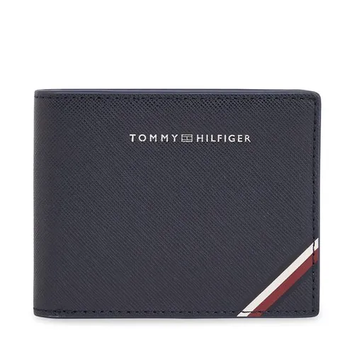 Мужской кошелек Tommy Hilfiger Th Central Mini CC Wallet Am0am11584 Space Blue DW6