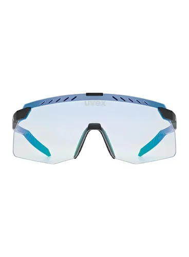 Okulary rowerowe Uvex Pace Stage S V - black matt/mirror blue