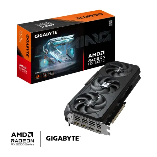 Karta graficzna Gigabyte Radeon RX 9070 GAMING OC 16GB GDDR6 256bit FSR