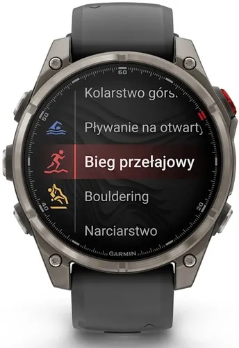 Zegarek sportowy GARMIN Fenix 8 Pro 47mm Czarny