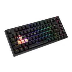 Klawiatura mechaniczna Savio Phenix Gateron Yellow Pro ABS Czarny