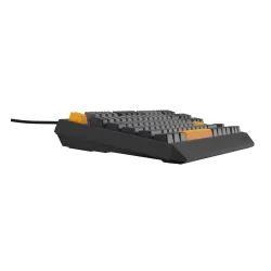 Klawiatura mechaniczna Genesis Thor 230 TKL Naval Blue Positive US RGB Outemu Panda Szary