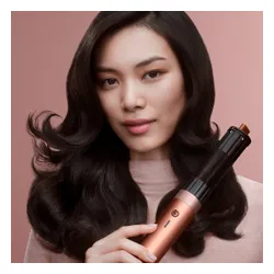 Suszarko-lokówka DYSON Airwrap Co-anda 2x Straight+Wavy Bursztynowy-jedwab 1700W