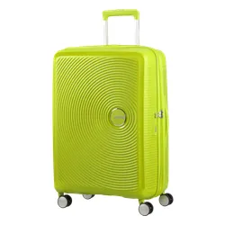 Средний чемодан American Tourister Soundbox - tropical lime