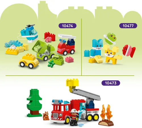 LEGO 10475 DUPLO Maszyny budowlane 3 w 1