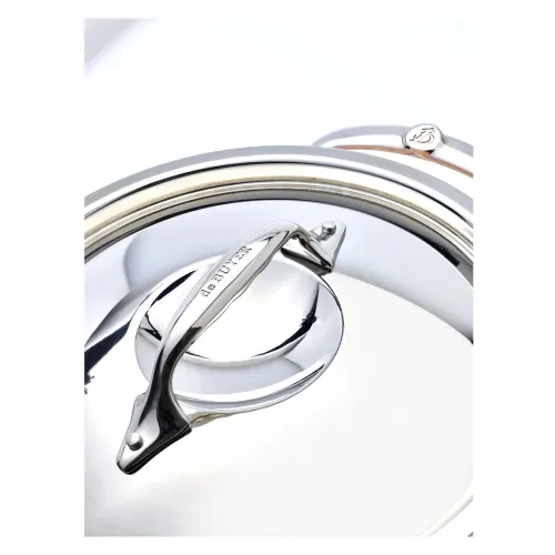 DE BUYER Prima Matera 5,4 l - garnek miedziany z pokrywką