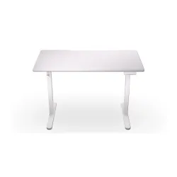 Biurko Endorfy Atlas S Electric Onyx White 114cm Regulacja wysokości Biały