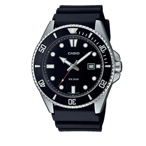 Casio Duro Diver MDV-107-1a1vef Black Saati