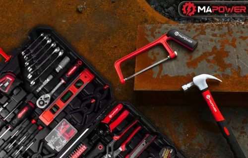 Zestaw narzędzi MAPOWER MPTS168 (168 elementów)