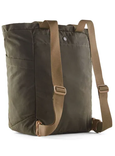 Складной рюкзак Patagonia Waxed Canvas Tote Pack 27 l-basin green