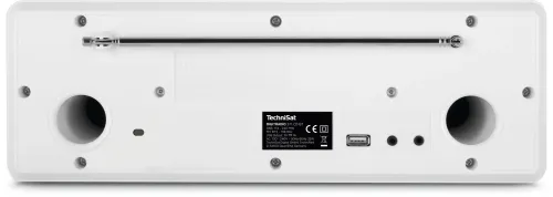 Radioodbiornik TechniSat DigitRadio 371 CD BT Radio FM DAB+ Bluetooth Biały
