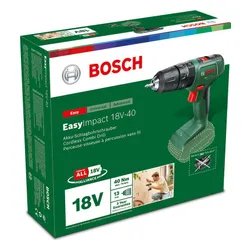 Bosch EasyImpact Akülü Matkap 18V-40 18V (06039D8100)