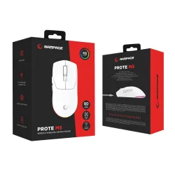 Myszka gamingowa Rampage Prote M5 Biały