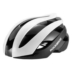 Kask rowerowy ROCKBROS 10110004002 Biało-czarny Szosowy (rozmiar M)