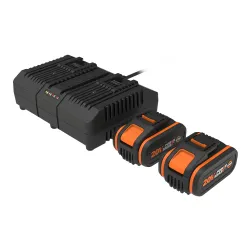 Zestaw Worx PowerShare WA3611 20V 6.0Ah + 2 akumulatory 4.0 Ah