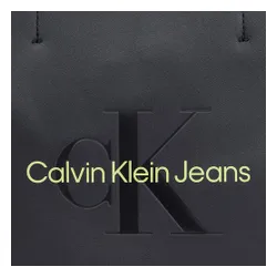 Calvin Klein Jeans Sculpted Mini Slim Tote26 Mono Handbag K60K611547 Черный