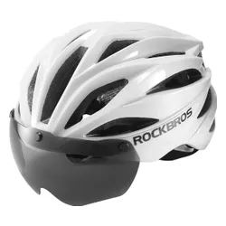 Kask rowerowy ROCKBROS 8386824304060 Biały Szosowy (rozmiar 58-62)