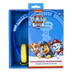 Słuchawki przewodowe OTL Technologies Paw Patrol Chase Nauszne Niebiesko-żółty