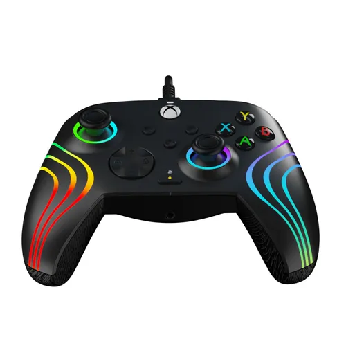 PDP Pad Afterglow Wave Black для Xbox-проводная