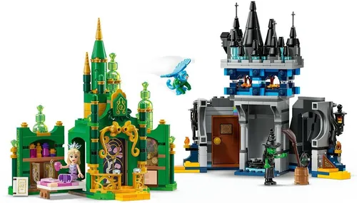 Конструктор пластиковый LEGO Wicked 75689 Изумрудный город и замок Кьямо Ко