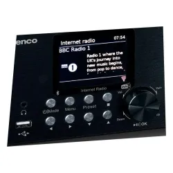 Wieża Lenco MC-250 24W Wi-Fi Bluetooth Radio FM, DAB+, Internetowe Czarny