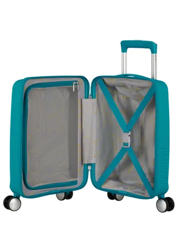 Детский чемодан American Tourister Soundbox Mini - deep teal