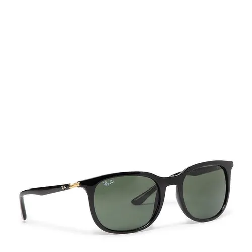 Okulary przeciwsłoneczne Ray-Ban 0RB4386 601/31 Black/Green - Rozmiar (EU) 54