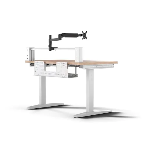 Biurko Corsair Platform:4 Standardowy 120cm Drewno bejcowane na kolor jasnej sosny