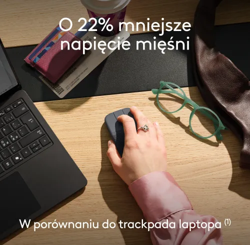 Myszka Logitech Mobi Fold Grafitowy
